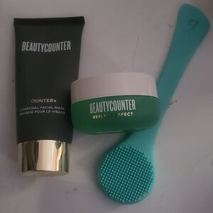 Beautycounter Counter+ Charcoal Facial & Reflect - with Masker Tool. New